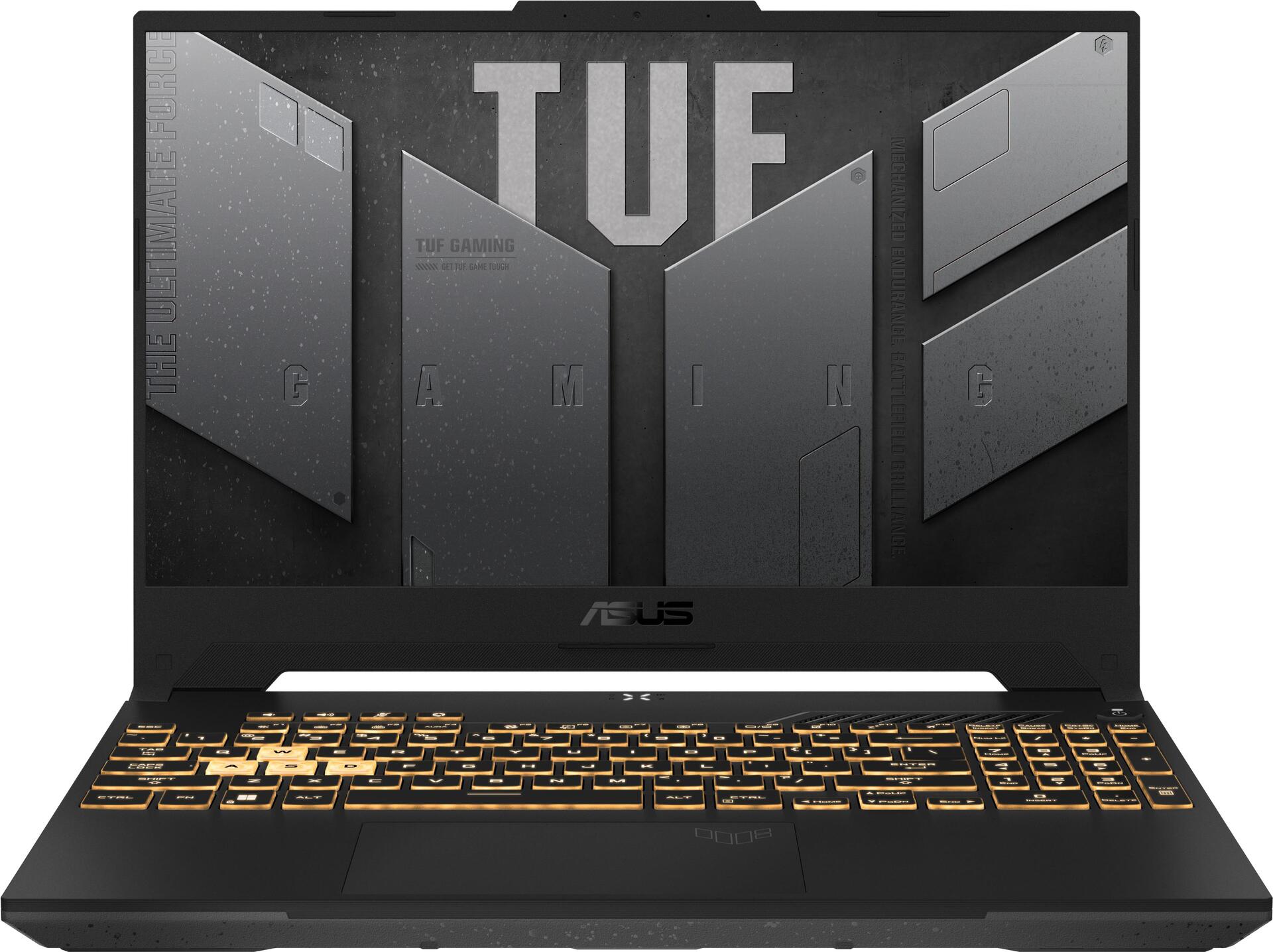 Image of ASUS TUF Gaming A15 FA507UI-HQ010W Laptop 39,6 cm (15.6) Quad HD AMD Ryzen 9 8945HS 16 GB DDR5-SDRAM 1 TB SSD NVIDIA GeForce RTX 4070 Wi-Fi 6 (802.11ax) Windows 11 Home Grau (90NR0I65-M001R0)