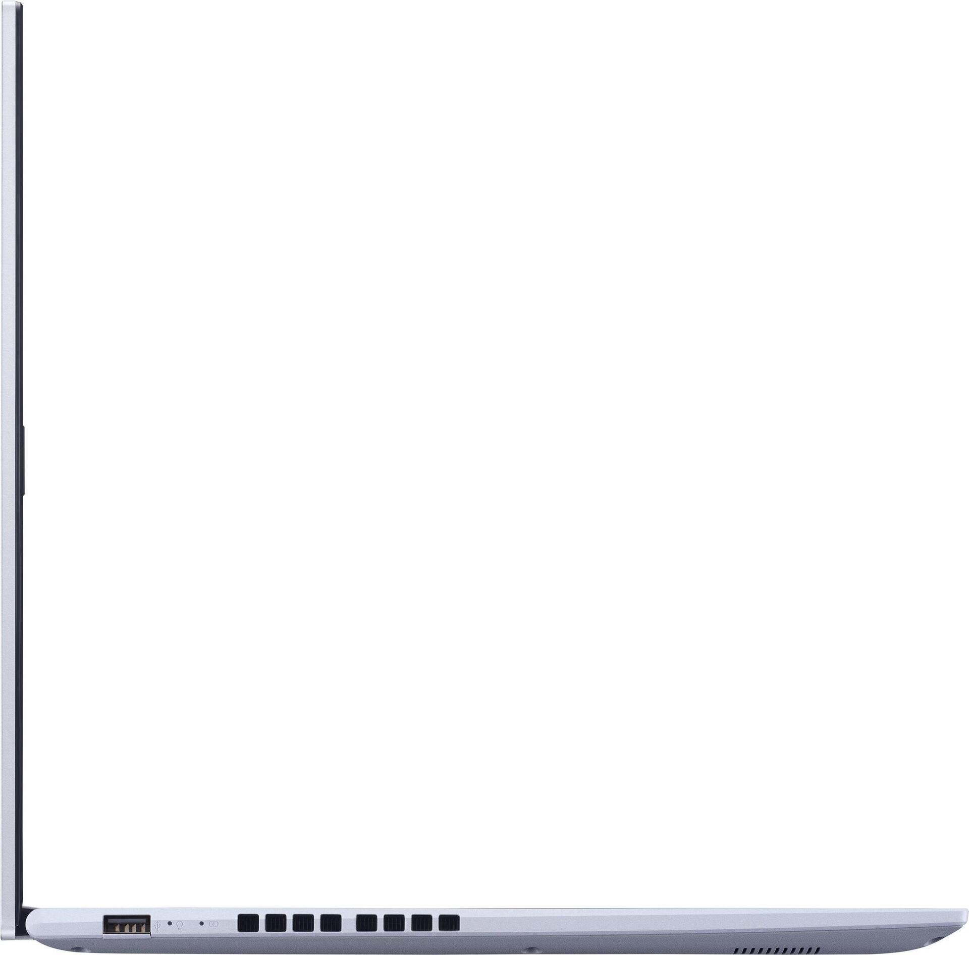 Image of ASUS VivoBook 17 X1702ZA-AU181W i7-1255U Notebook 43,9 cm (17.3 ) Full HD Intel® Core i7 8 GB DDR4-SDRAM 512 GB SSD Wi-Fi 6 (802.11ax) Windows 11 Home Silber (90NB0WZ1-M00760)