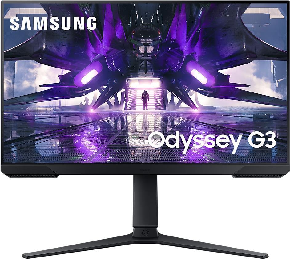 Image of Samsung Odyssey Gaming G3 S24AG324NU, Gaming-Monitor - (61 cm(24 ), schwarz, FullHD, VA, AMD Free-Sync, 144Hz Panel) [Energieklasse E] (LS24AG322NUXEN)