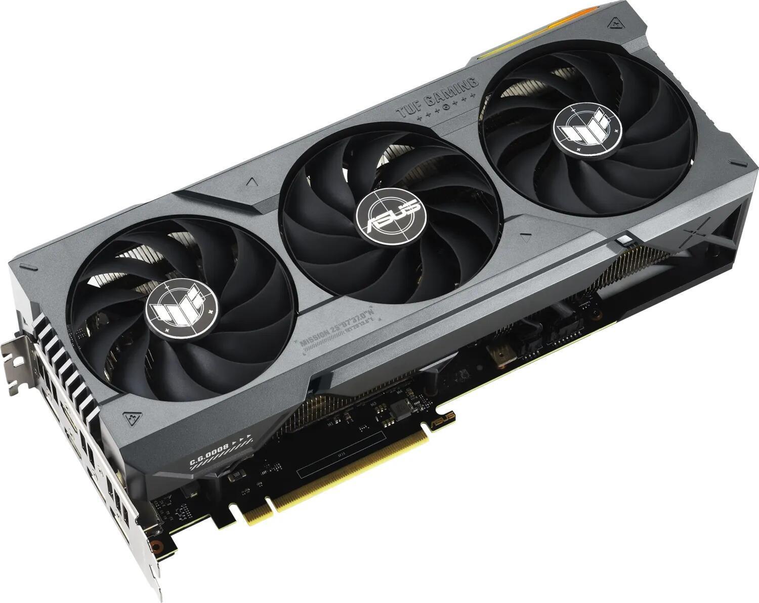 Image of ASUS TUF Gaming TUF-RTX4070TIS-16G-GAMING NVIDIA GeForce RTX 4070 Ti SUPER 16 GB GDDR6X (90YV0KF1-M0NA00)