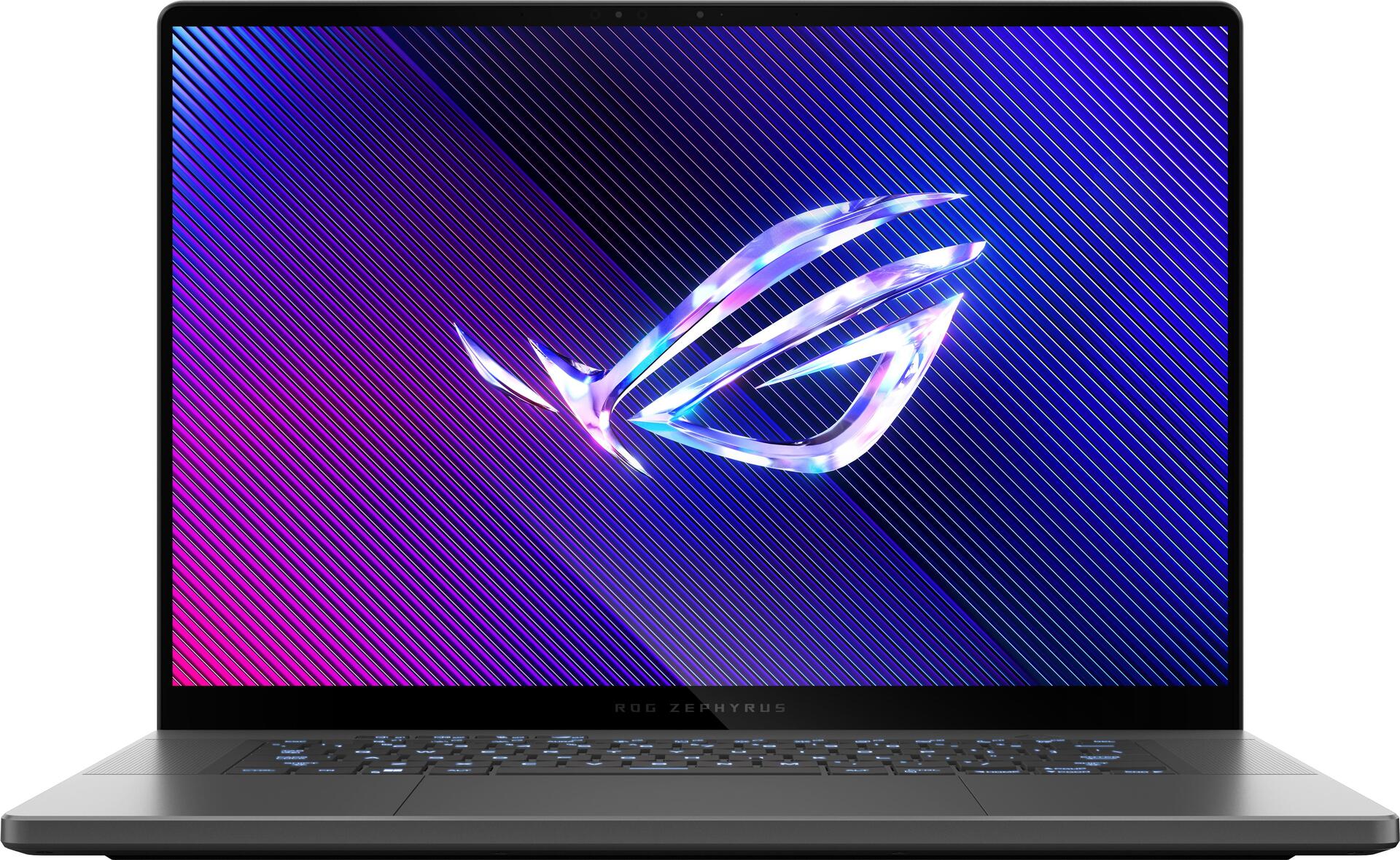 Image of ASUS ROG Zephyrus G16 GU605MV-QP177X Laptop 40,6 cm (16) WQXGA Intel Core Ultra 7 155H 16 GB LPDDR5x-SDRAM 1 TB SSD NVIDIA GeForce RTX 4060 Wi-Fi 6E (802.11ax) Windows 11 Pro Grau (90NR0IT3-M007Z0)