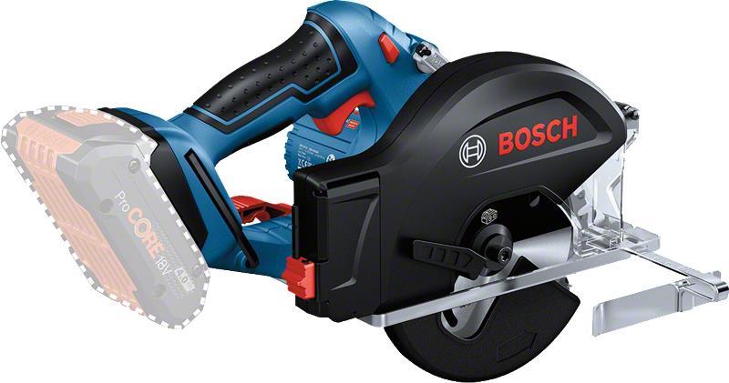 Image of Bosch GKM 18V-50 Professional - Kreissäge - schnurlos - 136 mm - ohne Batterie - 18 V (06016B8000)