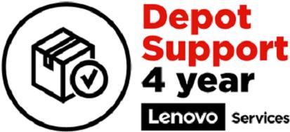 Image of Lenovo Depot - Serviceerweiterung - Arbeitszeit und Ersatzteile - 4 Jahre - für ThinkCentre Edge 93z, ThinkCentre M910z, M920z AIO, X1