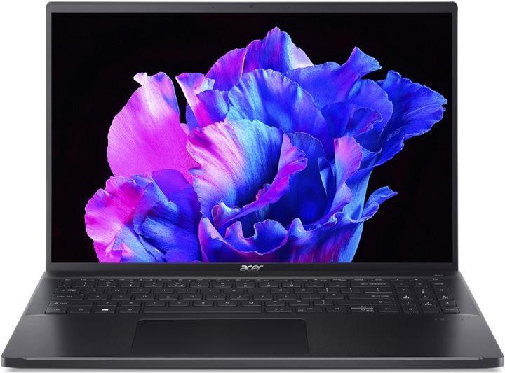 Image of Acer Swift Go 16 SFG16-71 - 180°-Scharnierdesign - Intel Core i7 13620H / 2.4 GHz - Win 11 Pro - UHD Graphics - 32 GB RAM - 1.024 TB SSD - 40.6 cm (16) OLED 3200 x 2000 (WQXGA+) @ 120 Hz - Wi-Fi 6E - Eis schwarz - kbd: Deutsch (NX.KVZEG.00J)