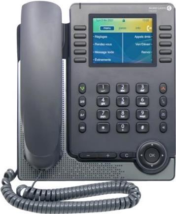 Image of Alcatel-Lucent Enterprise ALE-30h Essential DeskPhone - VoIP/Digitaltelefon - dreiweg Anruffunktion - SIP - Grau