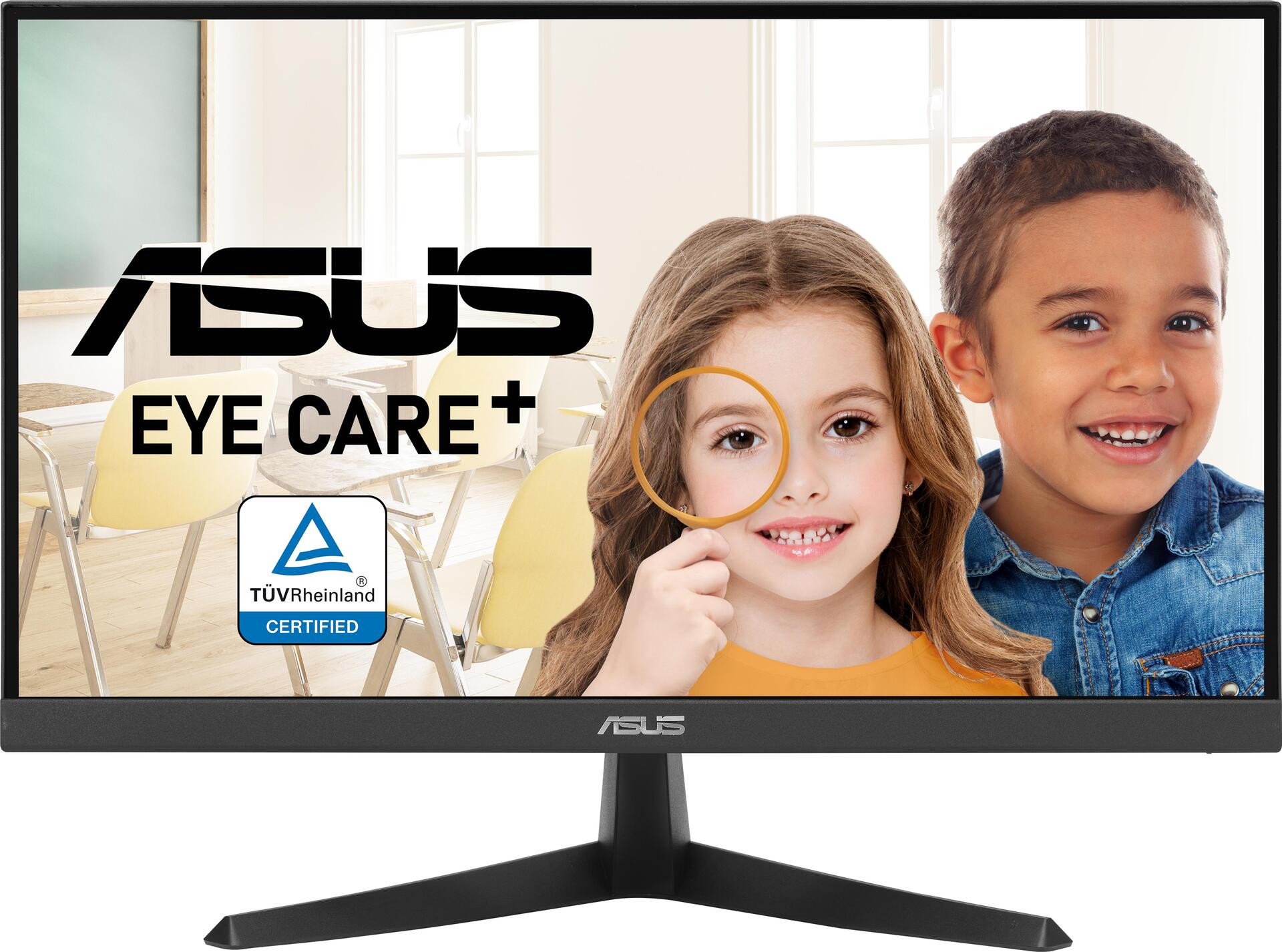 Image of ASUS VY229Q - LED-Monitor - 55.9 cm (22) (21.4 sichtbar) - 1920 x 1080 Full HD (1080p) @ 75 Hz - IPS - 250 cd/m² - 1000:1 - 1 ms - HDMI, DisplayPort - headset / speaker(s) - Schwarz (90LM0960-B02170)