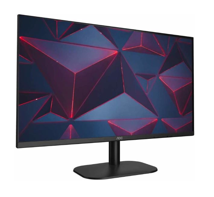 Image of AOC 24B2XH - LED-Monitor - 60,5 cm (23.8) - 1920 x 1080 Full HD (1080p) - IPS - 250 cd/m² - 1000:1 - 8 ms - HDMI, VGA - Schwarz (24B2XH)