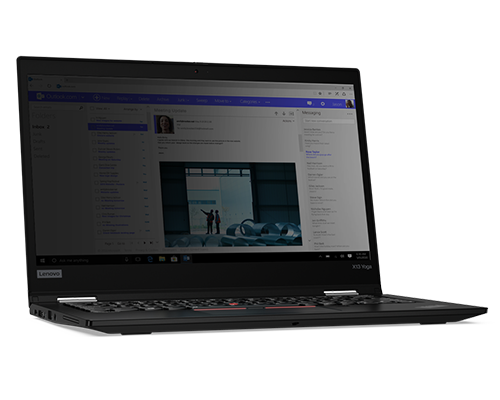 Image of Lenovo 3M - Blickschutzfilter für Notebook - entfernbar - 33.8 cm (13.3) - für ThinkPad X13 Yoga Gen 2 20W8, 20W9 (4XJ1D33267)