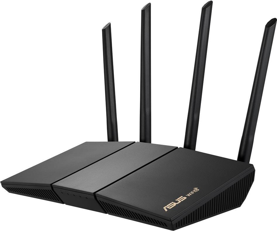 Image of ASUS RT-AX57 WLAN-Router Gigabit Ethernet Dual-Band (2,4 GHz/5 GHz) Schwarz (90IG06Z0-MO3C00)