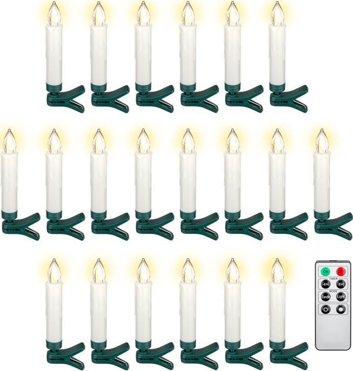 Image of Goobay 20 kabellose LED-Weihnachtsbaumkerzen (53942)