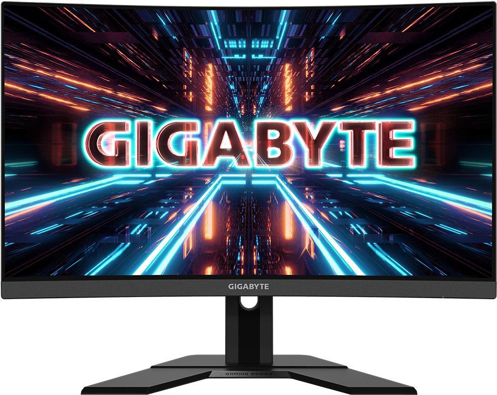 Image of Gigabyte G27QC A - LED-Monitor - gebogen - 68.6 cm (27) - 2560 x 1440 QHD @ 165 Hz - VA - 250 cd/m² - 4000:1 - 1 ms - 2xHDMI, DisplayPort - Lautsprecher