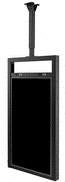 Image of HAGOR Ceilingmount OM46N-D - Deckenhalterung für LCD-/Plasmafernseher - Schwarz - Bildschirmgröße: 116.8 cm (46) - für Samsung OM46N-D - Sonderposten