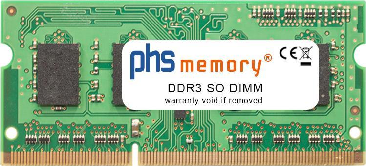 Image of PHS-memory 4GB RAM Speicher für Acer Aspire E5-471 DDR3 SO DIMM 1600MHz PC3L-12800S (SP177027)