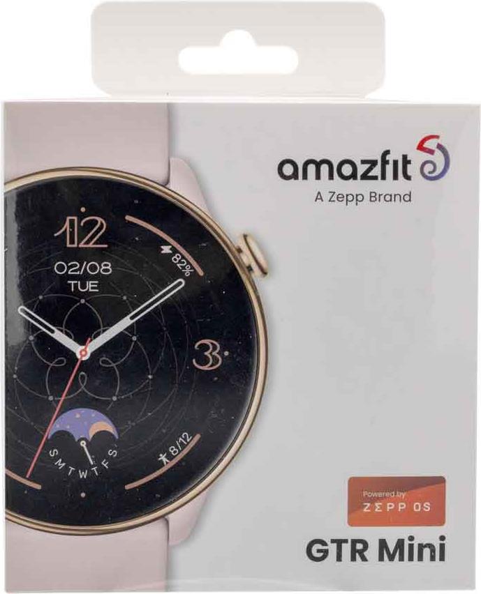 Image of Amazfit GTR Mini A2174 (Misty Pink) Die Amazfit GTR Mini ist eine leichte Fitness-Smartwatch mit edlem Design und umfassenden Funktionen, die ein Gefühl für Stil und Leistung vermitteln (W2174EU2N)