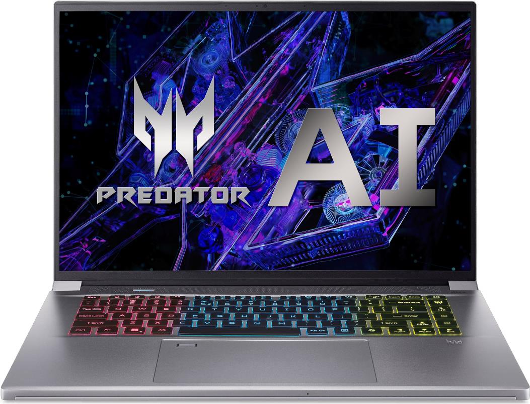 Image of Acer Predator PTN16-51-71HG Intel Core Ultra 7 155H Laptop 40,6 cm (16) WQXGA 16 GB LPDDR5x-SDRAM 1 TB SSD NVIDIA GeForce RTX 4060 Wi-Fi 6 (802.11ax) Windows 11 Home Silber (NH.QPNEG.001)