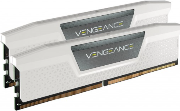 Image of CORSAIR Vengeance - DDR5 - Kit - 64GB: 2 x 32GB - DIMM 288-PIN - 5200 MHz / PC5-41600 - CL40 weiß (CMK64GX5M2B5200C40W)