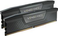 Image of DDR5 64GB PC 6000 CL30 CORSAIR KIT (2x32GB) VENGEANCE Black retail (CMK64GX5M2B6000C30)