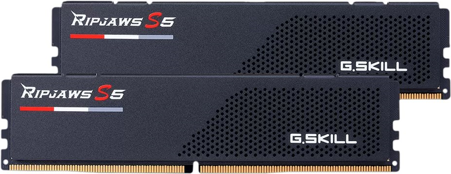 Image of G.Skill Ripjaws S5 - DDR5 - Kit - 32 GB: 2 x 16 GB - DIMM 288-PIN - 6400 MHz / PC5-51200 - CL32 - 1.4 V - ungepuffert - non-ECC - mattschwarz