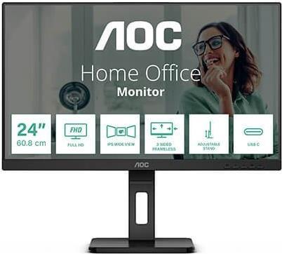 Image of AOC Pro-line 24P3CV - P3 Series - LED-Monitor - Full HD (1080p) - 61 cm (24) - schwarz [Energieklasse E] (24P3CV)