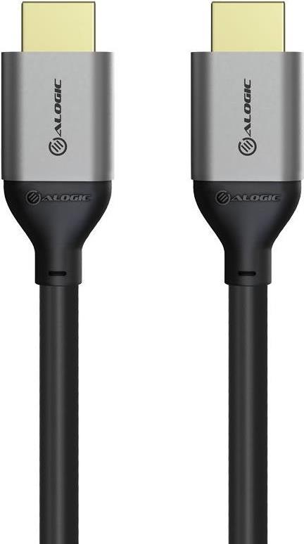 Image of ALOGIC Ultra - HDMI-Kabel - HDMI männlich zu HDMI männlich - 2,0m - Space-grau - Support von 4K 120 Hz, Support von 8K 60 Hz (ULHD02-SGR)