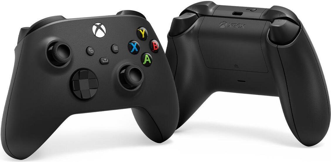Image of Microsoft Xbox Wireless Controller Schwarz Gamepad Analog / Digital Android - PC - Xbox One - Xbox One S - Xbox One X - Xbox Series S - Xbox Series X - iOS (QAT-00009)
