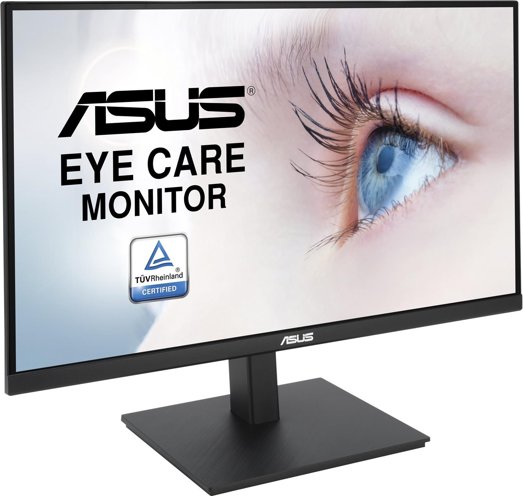 Image of ASUS VA27AQSB - LED-Monitor - 68,6 cm (27) - 2560 x 1440 2K QHD @ 75 Hz - IPS - 350 cd/m² - 1000:1 - 1 ms - HDMI, DisplayPort - Lautsprecher - Schwarz (90LM06G0-B01170)