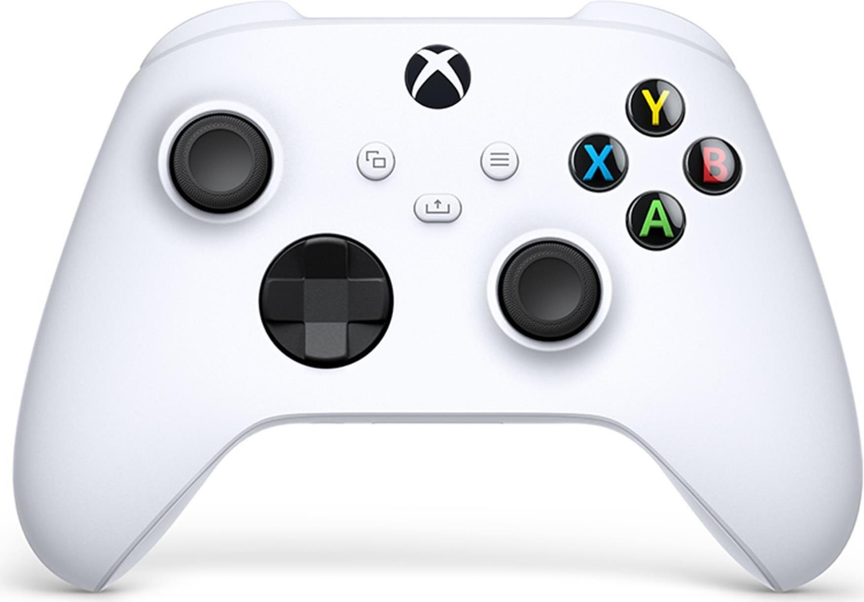 Image of Microsoft Xbox Wireless Controller - Game Pad - kabellos - Bluetooth - Roboter weiß - für PC, Microsoft Xbox One, Android, Microsoft Xbox Series S, Microsoft Xbox Series X