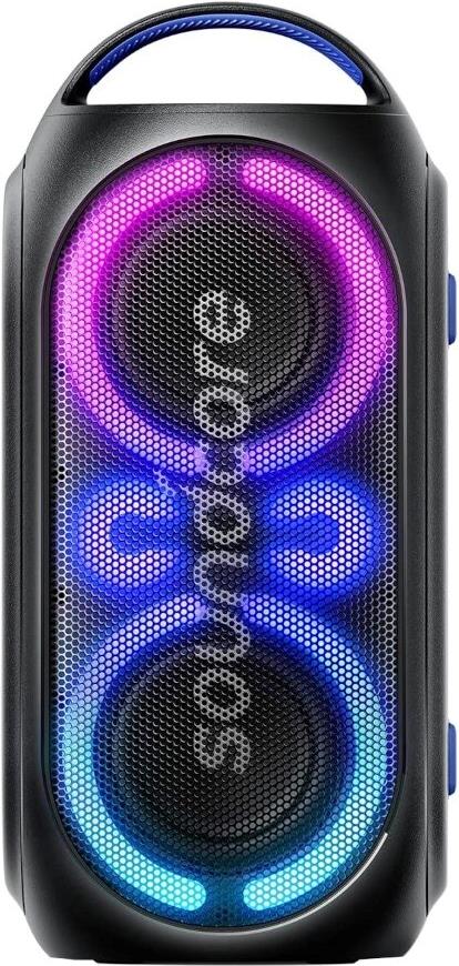 Image of ANKER Soundcore Rave Mega - Party-Soundsystem - tragbar - kabellos - Bluetooth - App-gesteuert - 80 Watt - zweiweg - Schwarz (A3399G11)