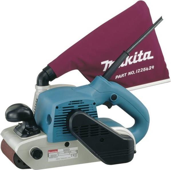 Image of Makita 9403J - Bandschleifgerät - 1200 W - 100 x 610 mm (9403J)