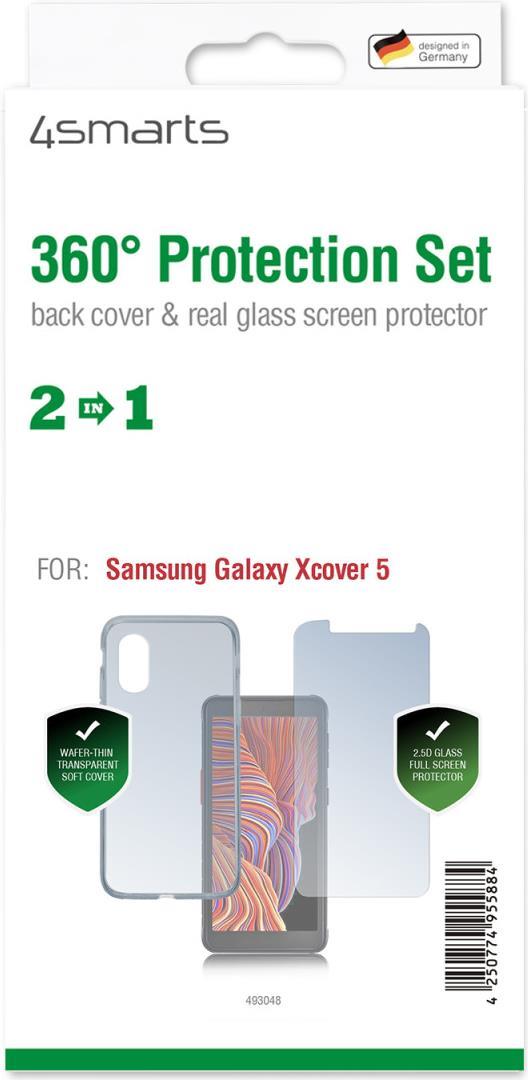 Image of 4smarts 360° Protection Set für Samsung Galaxy Xcover 5 transparent (493048)