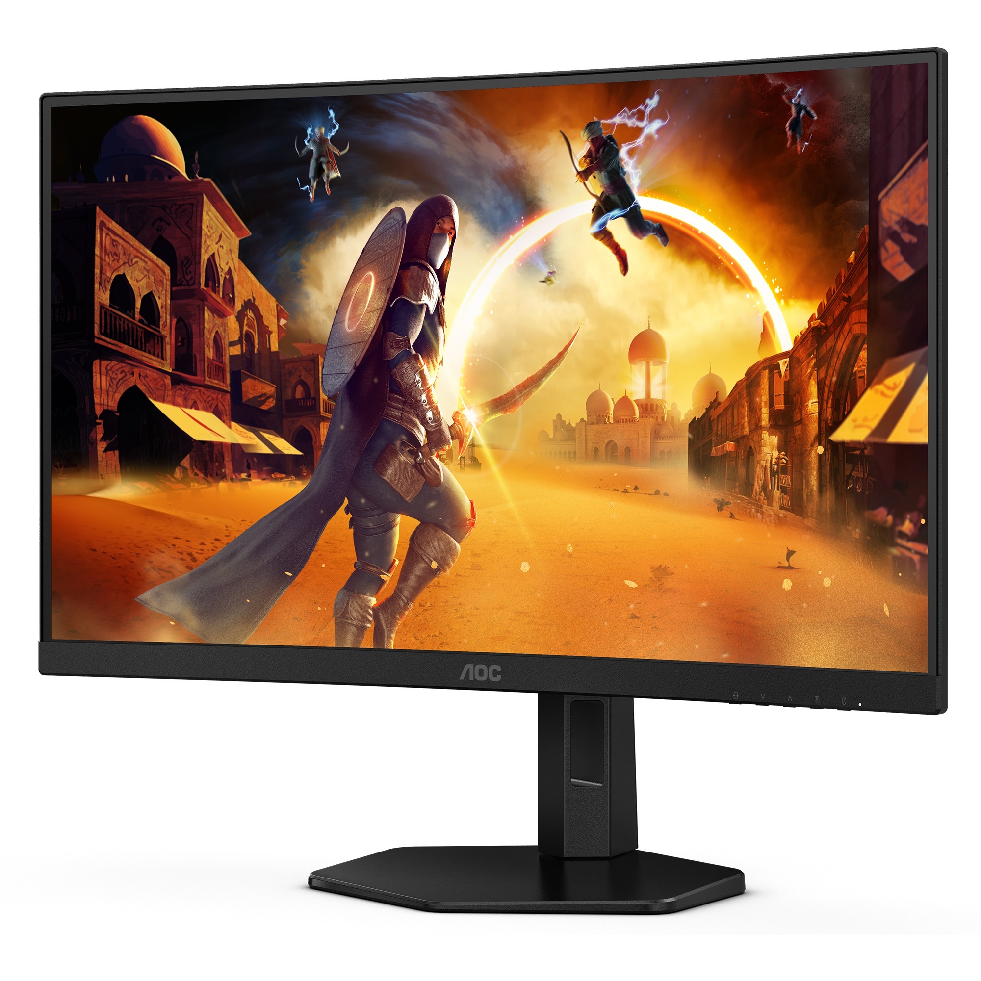 Image of AOC CQ27G4X, Gaming-Monitor - (68.6 cm (27 Zoll), schwarz (matt), QHD, Fast VA, Curved, HDMI, DisplayPort, 180Hz Panel) [Energieklasse F] (CQ27G4X)