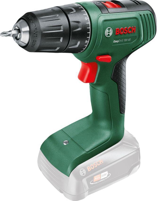 Image of Bosch EasyDrill 18V-40 - Bohrer/Schrauber - schnurlos - 2 Geschwindigkeiten - Bohrfutterschlüssel 13 mm - 40 N·m - ohne Batterie - 18 V (06039D8000)