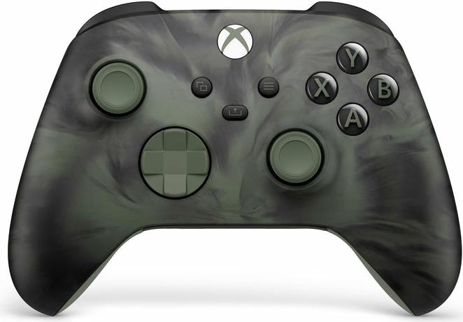 Image of Microsoft QAU-00104 Gaming-Controller Schwarz - Grün Bluetooth/USB Gamepad Analog / Digital Android - PC - Xbox One - Xbox Series S - Xbox Series X - iOS (QAU-00104)