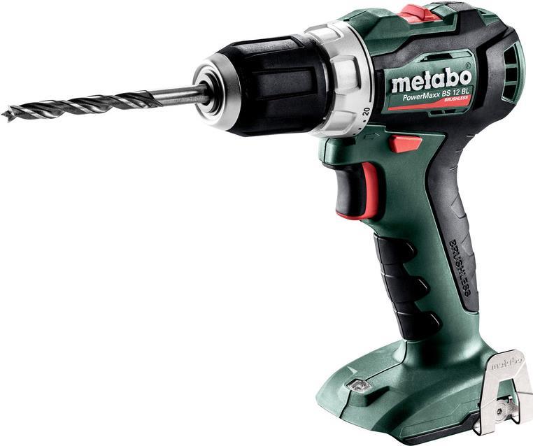 Image of Metabo PowerMaxx BS 12 BL - Bohrer/Schrauber - schnurlos - 2 Geschwindigkeiten - Bohrfutterschlüssel 10 mm - 45 N·m - ohne Batterie - 12 V