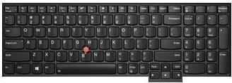 Image of Lenovo Lite-On - Ersatztastatur Notebook - mit Trackpoint - hinterleuchtet - QWERTZ - Deutsch - FRU, CRU - Tier 2 (01ER594)