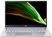 Image of Acer Swift 3 SF314-43 - AMD Ryzen 5 5500U / 2.1 GHz - Win 11 Home - Radeon Graphics - 8 GB RAM - 512 GB SSD - 35.6 cm (14) IPS 1920 x 1080 (Full HD) - Wi-Fi 6 - Reines Silber - kbd: Deutsch (NX.AB1EG.00D)