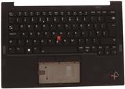 Image of Lenovo Sunrex - Ersatztastatur Notebook - mit Trackpoint, UltraNav - hinterleuchtet - QWERTY - GB - FRU - mit obere Abdeckung - für ThinkPad X1 Carbon Gen 10 21CB, 21CC (5M11K07698)