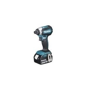 Image of Makita DTD153RTJ - Schlagschrauber - schnurlos - 1/4 -Inbuseinsatz 6.35 mm - 170 N·m - 2 Akkus - 18 V