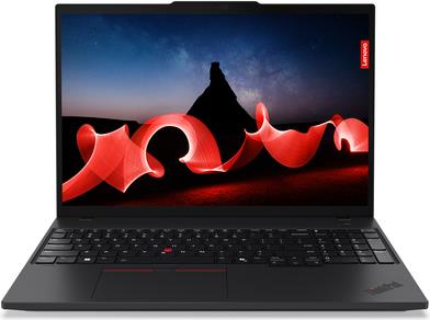 Image of Lenovo ThinkPad T16 G3 (Intel) 16 Notebook - Black, Core Ultra 5 125U, 16GB RAM, 512GB SSD, LTE, DE (21MN00BKGE)