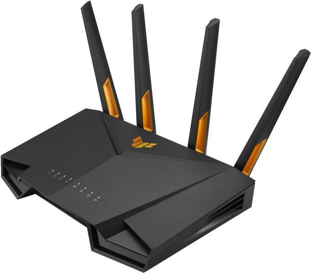 Image of ASUS TUF Gaming AX3000 V2 - Wireless Router - 4-Port-Switch - GigE - 802,11a/b/g/n/ac/ax - Dual-Band (90IG0790-MO3B00)