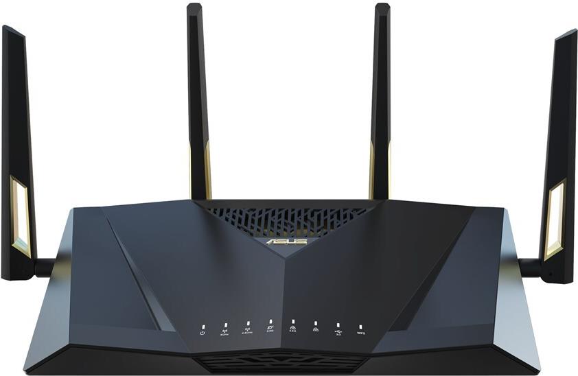 Image of ASUS RT-AX88U Pro WLAN-Router Multi-Gigabit Ethernet Dual-Band (2,4 GHz/5 GHz) Schwarz (RT-AX88U PRO)