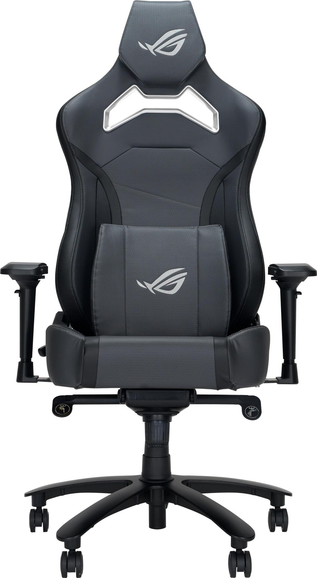 Image of ASUS ROG CHARIOT X CORE Universal-Gamingstuhl Gepolsterter Sitz Schwarz - Grau (90GC01N0-MSG050)