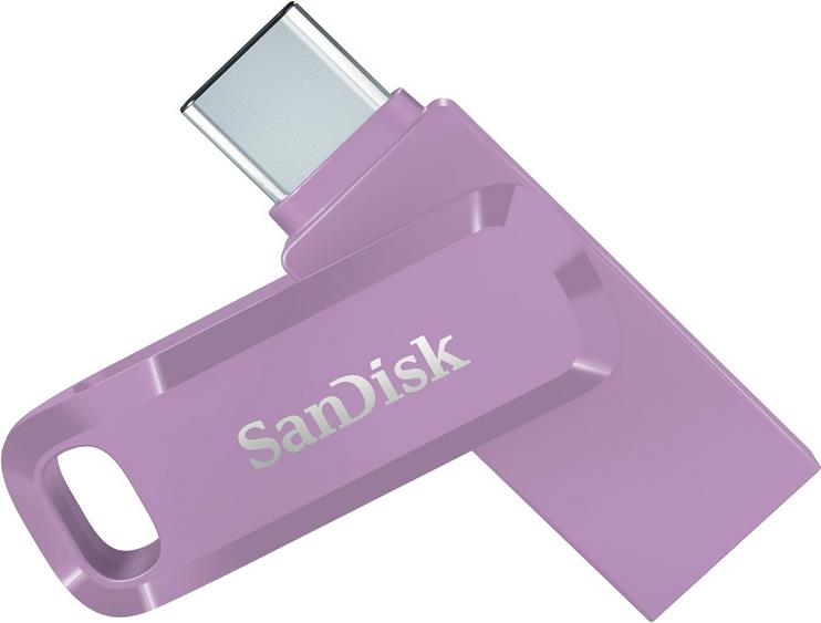 Image of SanDisk Ultra Dual Drive Go - Lavendel - 128GB - USB-Stick