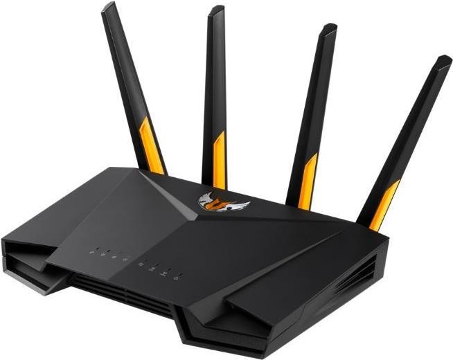 Image of ASUS TUF Gaming AX3000 V2 WLAN-Router Gigabit Ethernet Dual-Band (2,4 GHz/5 GHz) Schwarz - Orange (TUF-AX3000 V2)