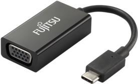 Image of Fujitsu - Externer Videoadapter - USB-C - VGA - Schwarz - für Celsius H7510, J5010, W5010, ESPRIMO D7010, D7011, D9010, D9011, G9010, P9910