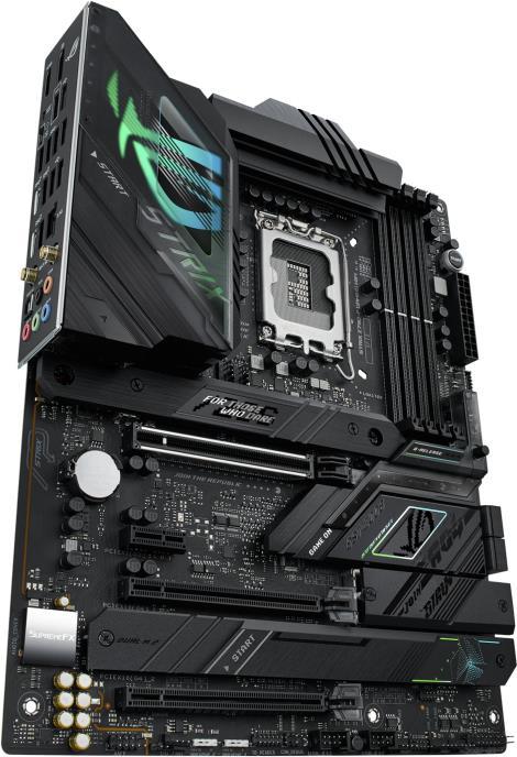 Image of ASUS ROG Strix Z790-F Gaming WiFi - Motherboard - ATX - LGA1700-Sockel - Z790 Chipsatz - USB 3.2 Gen 1, USB 3.2 Gen 2, USB-C 3.2 Gen2, USB-C 3.2 Gen 2x2 - 2.5 Gigabit LAN, Wi-Fi, Bluetooth - Onboard-Grafik (CPU erforderlich) - HD Audio (8-Kanal)