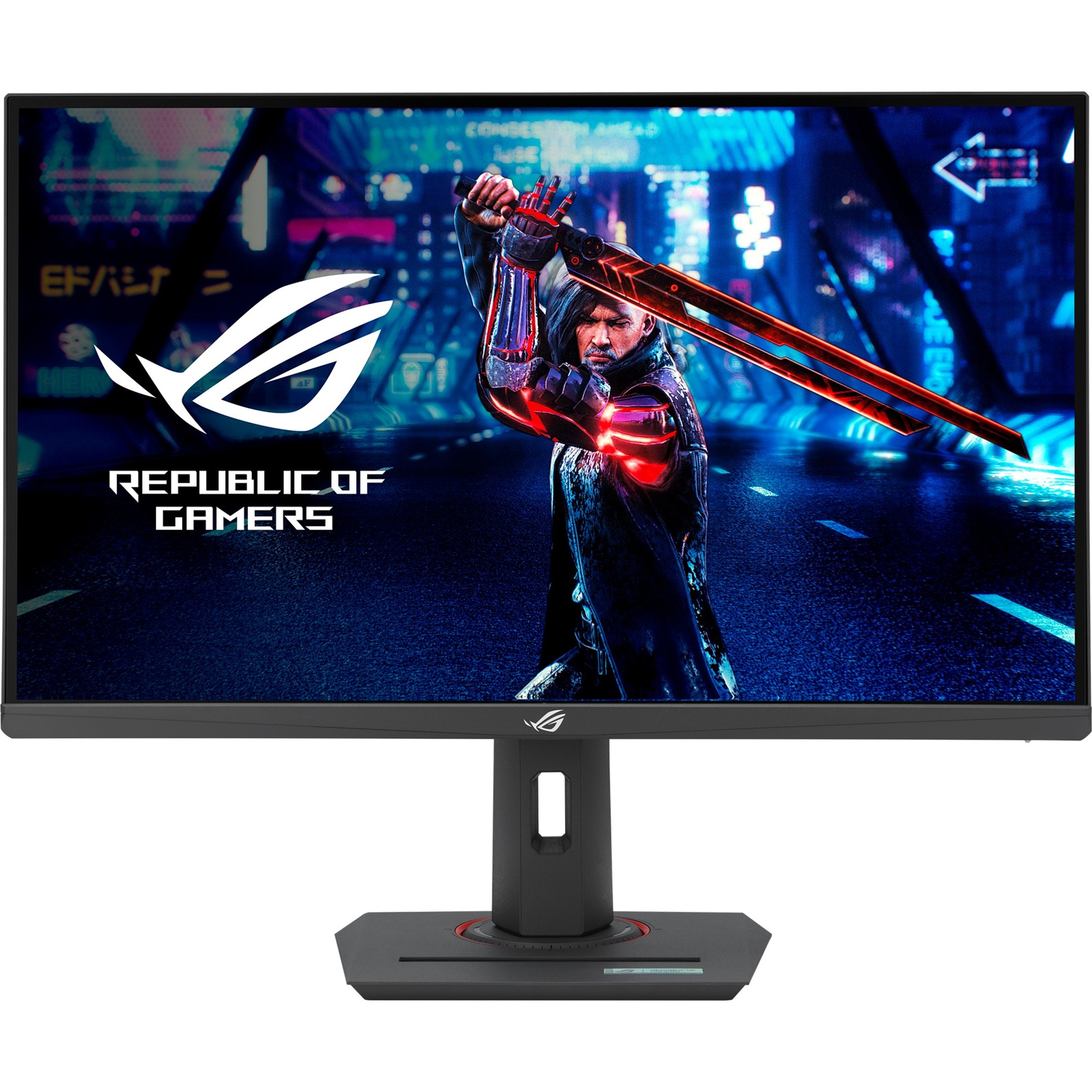 Image of ASUS ROG Strix XG27ACS - LED-Monitor - Gaming - 68.6 cm (27) - 2560 x 1440 WQHD @ 180 Hz - Fast IPS - 400 cd/m² - 1000:1 - DisplayHDR 400 - 1 ms - HDMI, DisplayPort, USB-C - Dunkelgrau [Energieklasse F] (90LM09Q0-B01170)