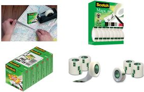 Image of Scotch Klebefilm Magic 810, 19 mm x 33 m, 24 Rollen Kerndurchmesser: 25 mm, Promotion-Tower - 1 Stück (8-1933R24TPR)