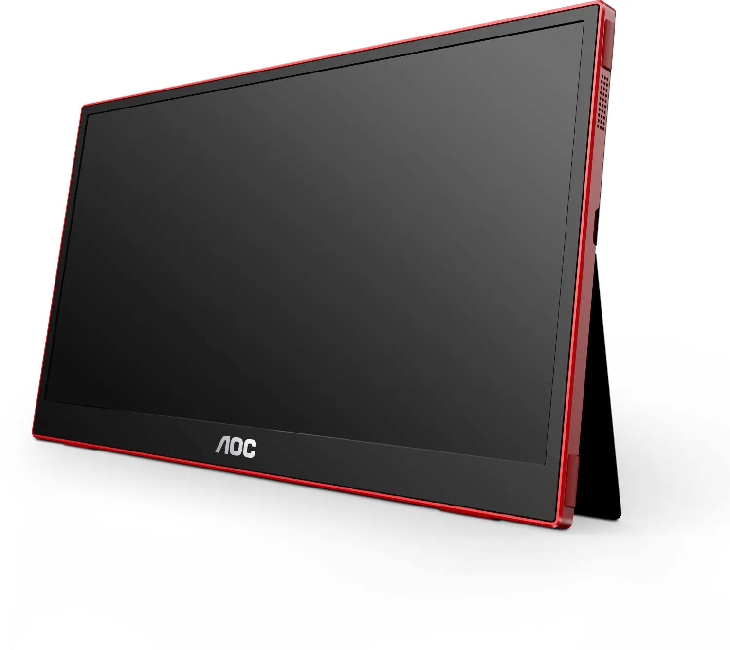 Image of AOC Gaming LED-Monitor 39,5 cm 15.6 tragbar 1920 x 1080 Full HD 1080p @ 144 Hz IPS 250 cd/m² 1000:1 4 ms HDMI Micro USB-C Lautsprecher Schwarz Rot [Energieklasse E] (16G3)