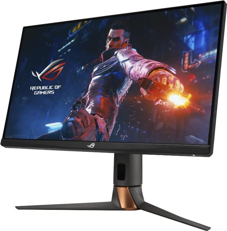 Image of ASUS ROG Swift PG27UQR, Gaming-Monitor 69 cm(27 Zoll), schwarz, UltraHD/4K, Adaptive-Sync, 160Hz Panel Sichtbares Bild: 69 cm (27 Zoll) Auflösung: 3840 x 2160 Pixel Format: 16:9 [Energieklasse F] (90LM03A0-B02370) - Sonderposten